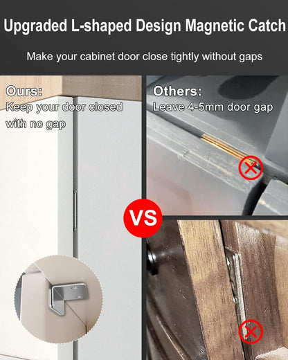 L Shaped Door Magnets Pack of 2